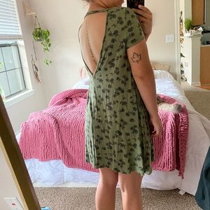 Forever21 open back dress